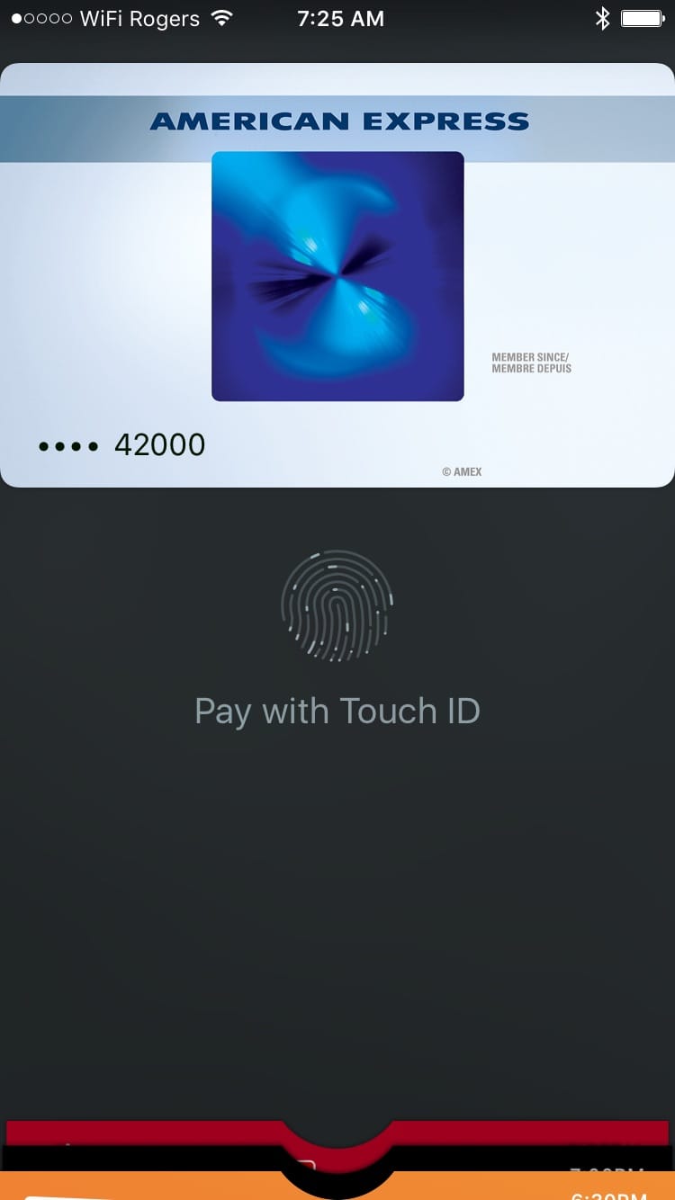 Pay on the iPhone