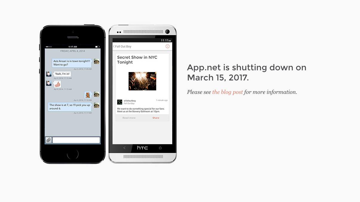 App.net Is Shutting Down