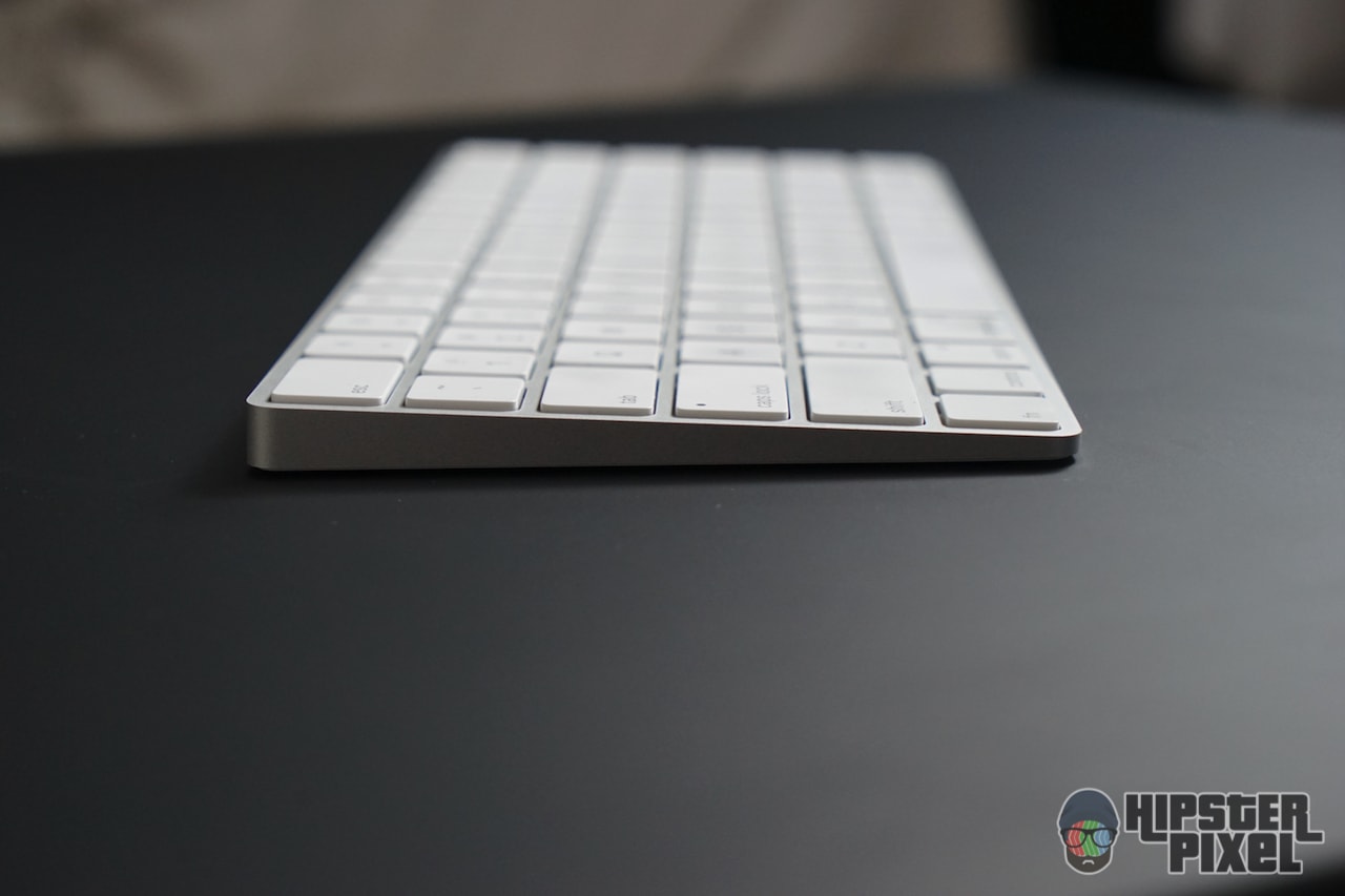 Apple Magic Keyboard, from the side