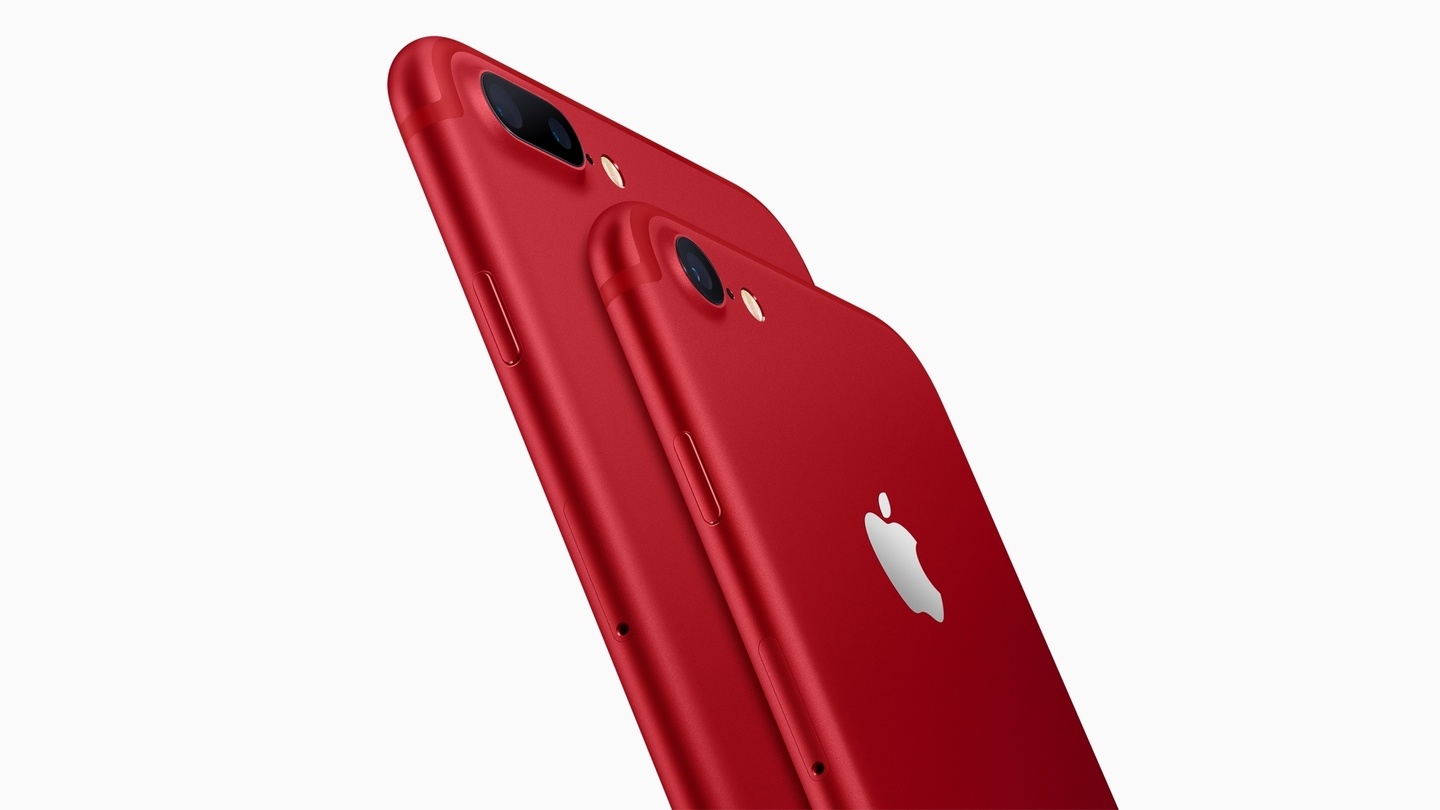 Apple Launches (PRODUCT)RED iPhone 7 and 7 Plus, Updates iPhone SE Capacity