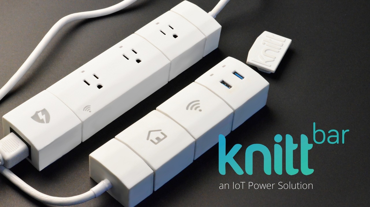 KnittBar, a Connected Power Bar With Many Personalities