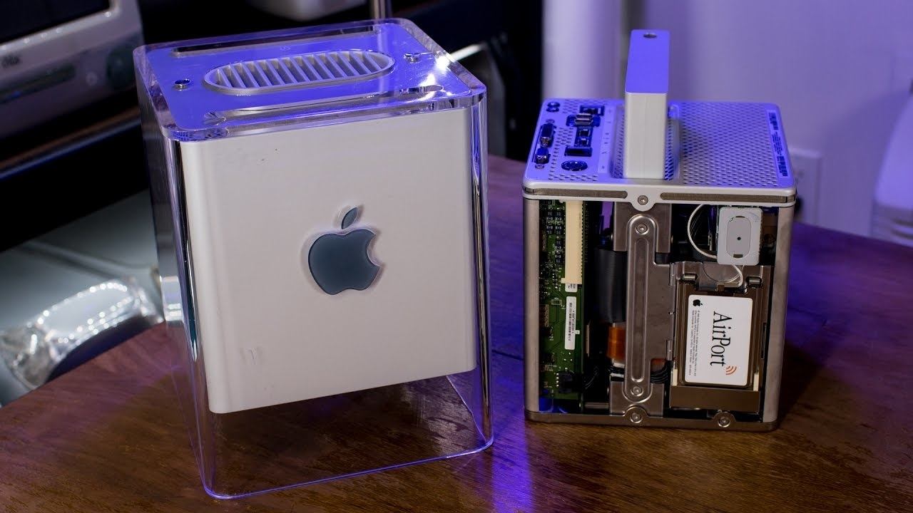 Power Mac G4 Cube, in Video