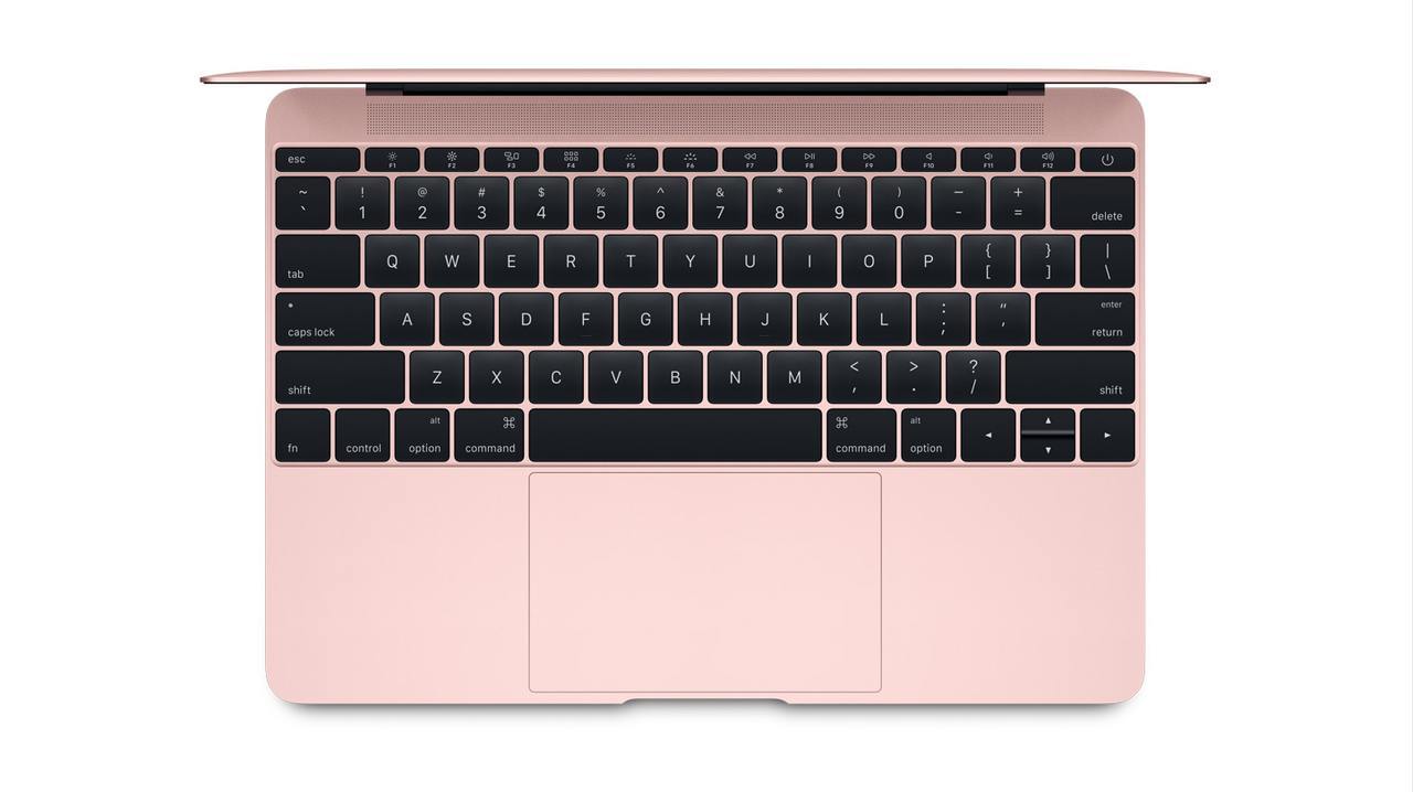 12-inch MacBook in rose gold