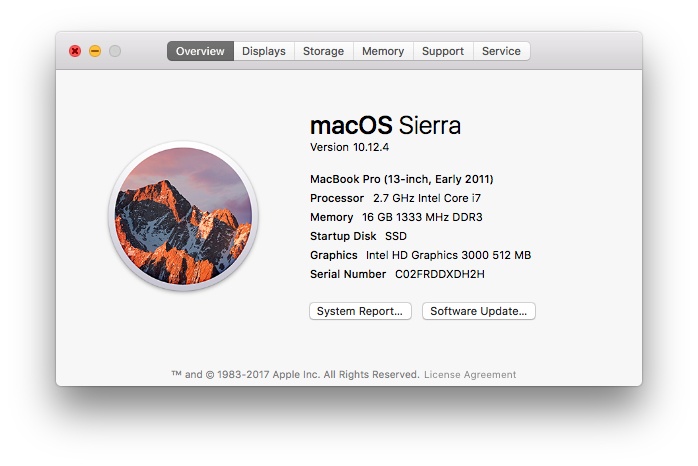 2011 macbook pro 13 inch specs