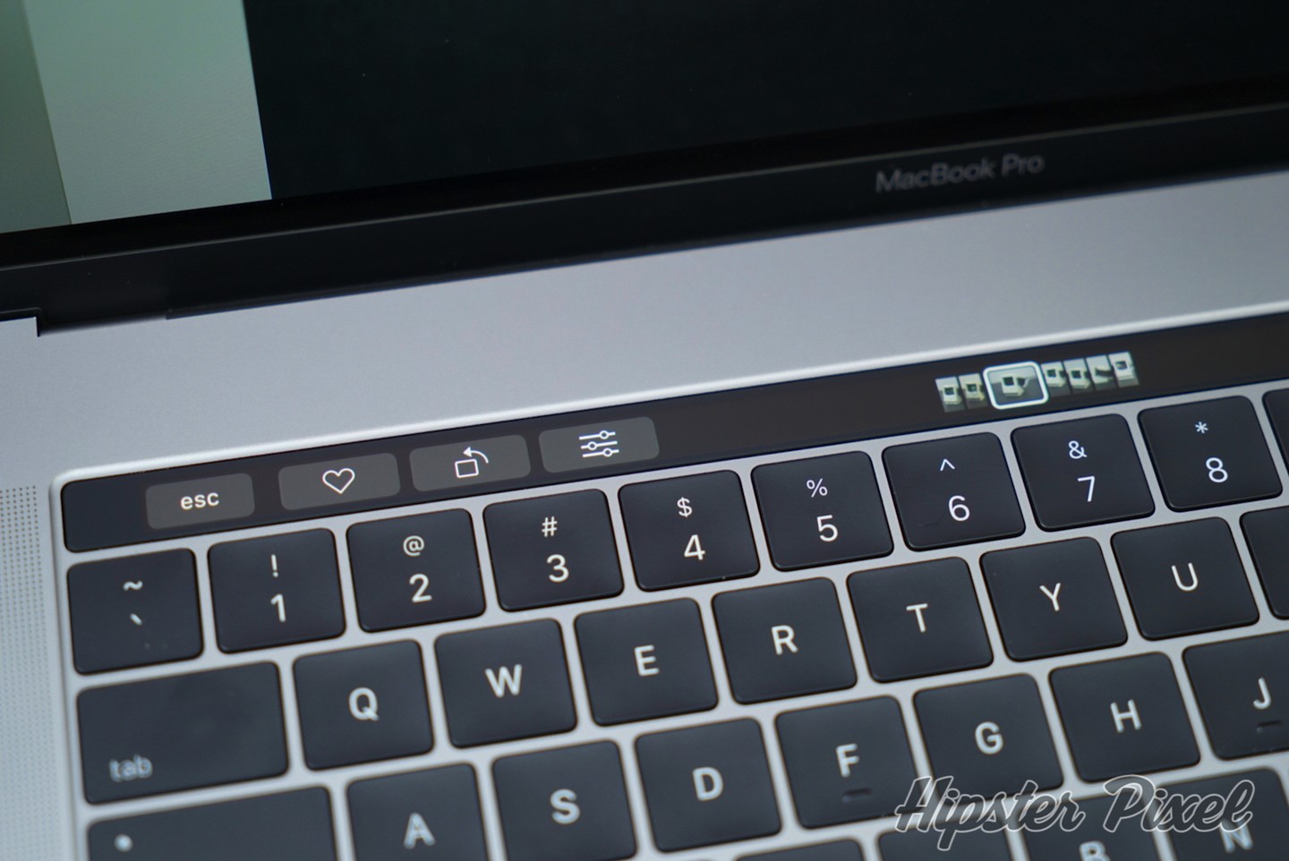 Touch Bar, a new UI paradigm
