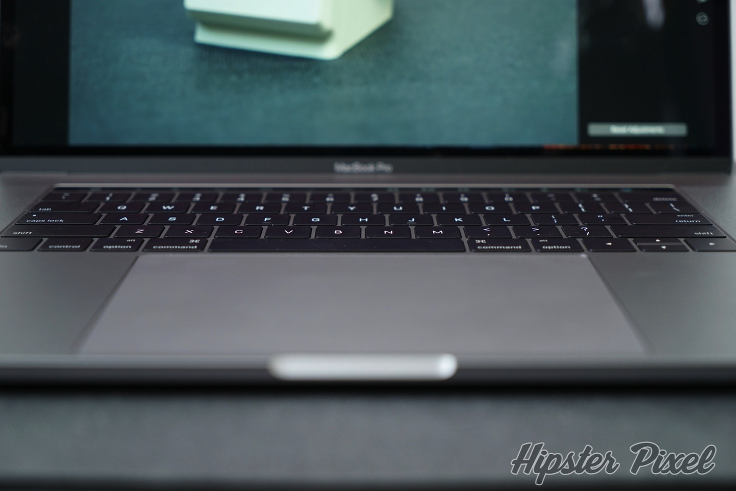 MacBook Pro from the front