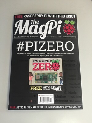 Mag Pi magazine with Pi Zero included