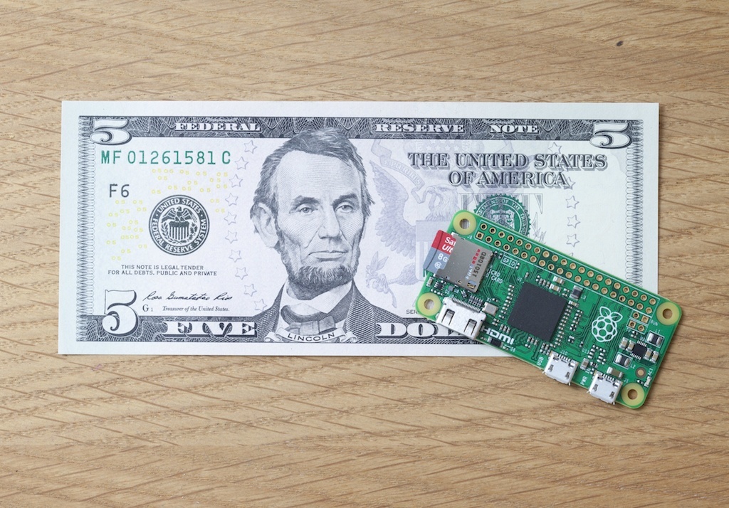 Raspberry Pi Organization Launches the Pi Zero, a 5$ Computer