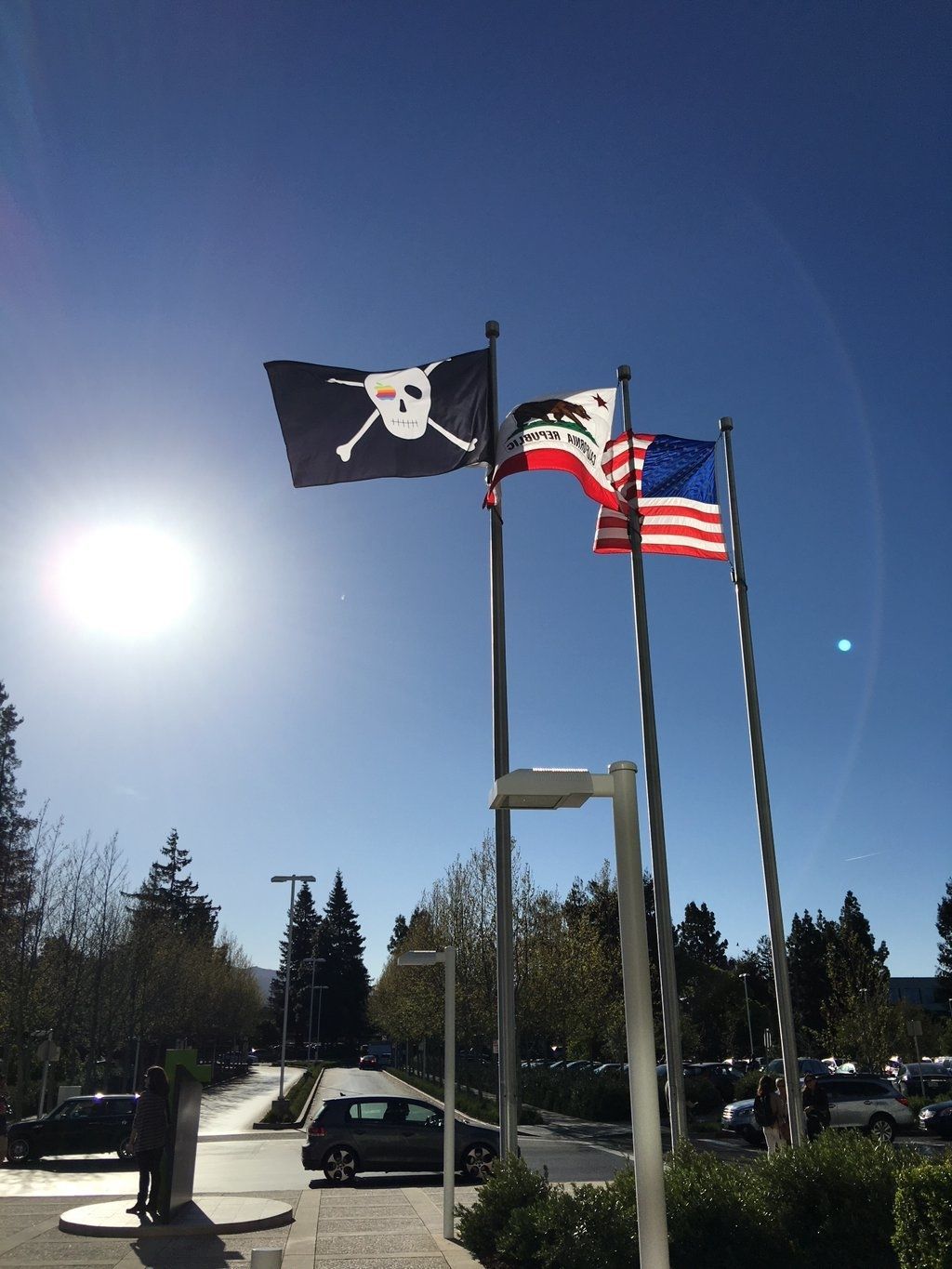 Apple Hang the Pirate Flag for the 40Th