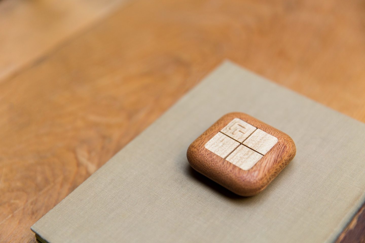 Turn Touch, a Wooden 4 Button Smart Remote!